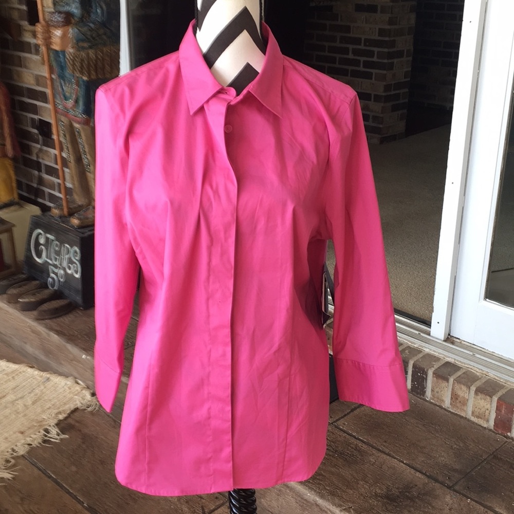 Hot pink Liz blouse